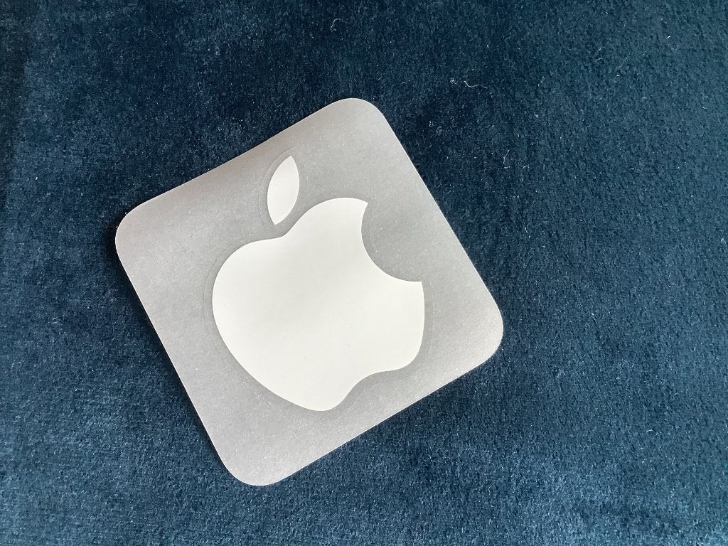 Autocollant APPLE, Enlèvement ou Envoi, Neuf, Marque