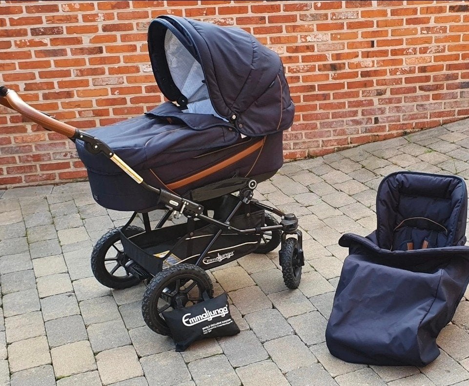 Kinderwagen Emmaljunga Edge Duo Outdoor, Kinderen en Baby's, Ophalen, Kinderwagen