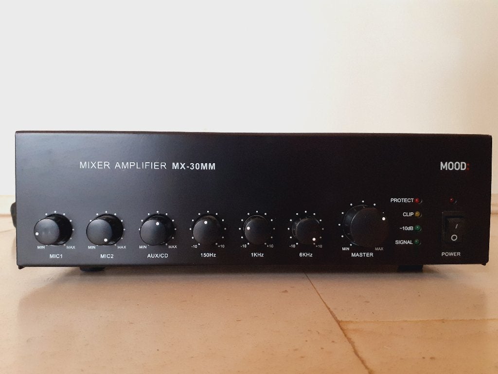Amplificateur Mixeur MOOD MX 30 mm, Gebruikt, Ophalen, Overige merken, Minder dan 60 watt