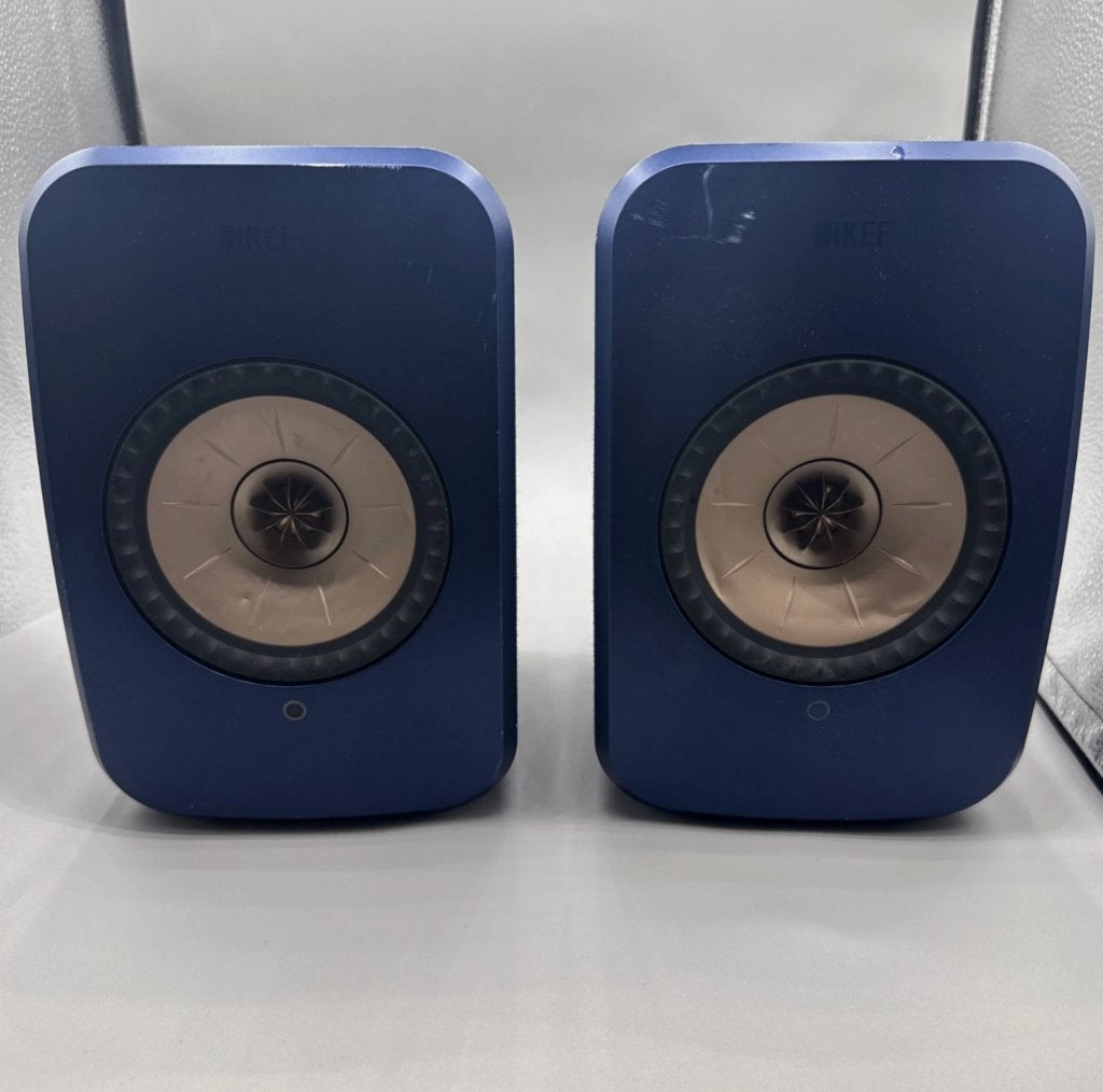 Haut-parleurs d'étagère sans fil KEF LSX II (paire), Enceinte d'étagère, Enlèvement ou Envoi, Wi-Fi, Utilisé