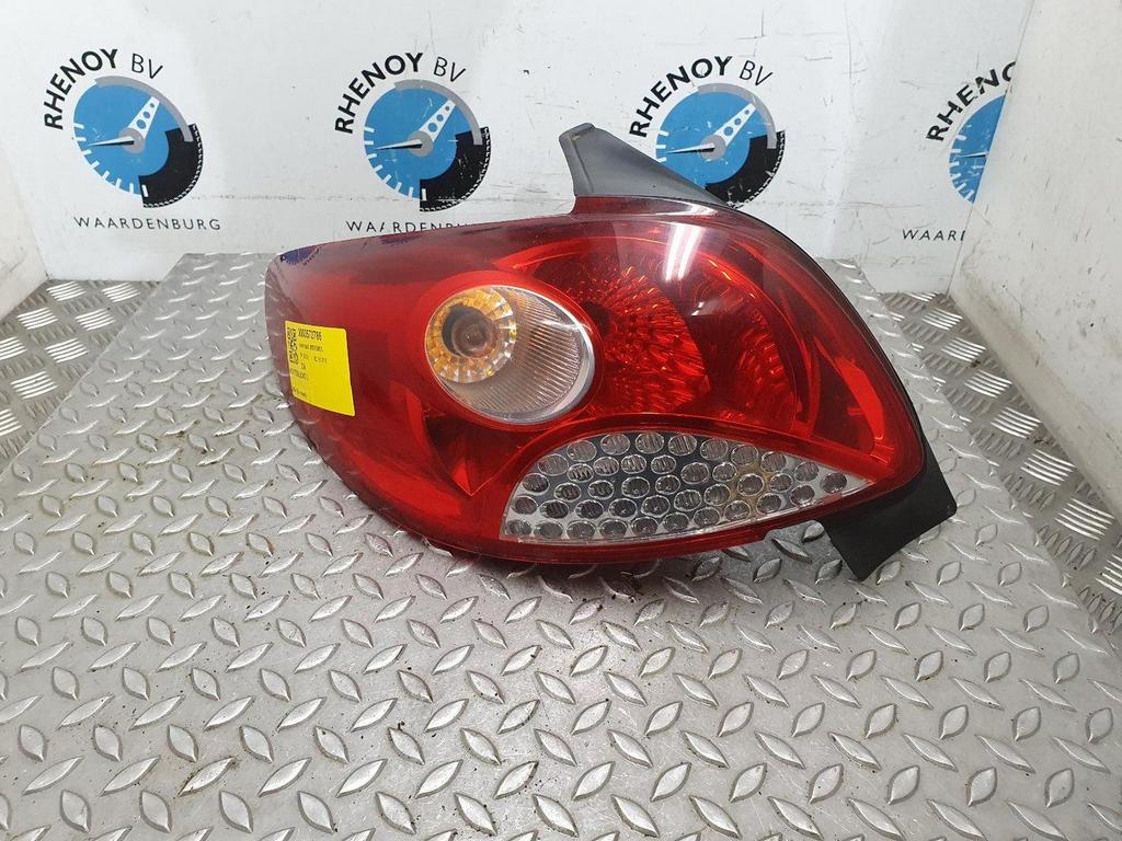 PEUGEOT 206 1.4 XS ACHTERLICHT L 2009, Ophalen of Verzenden, Gebruikt, Stiba lid