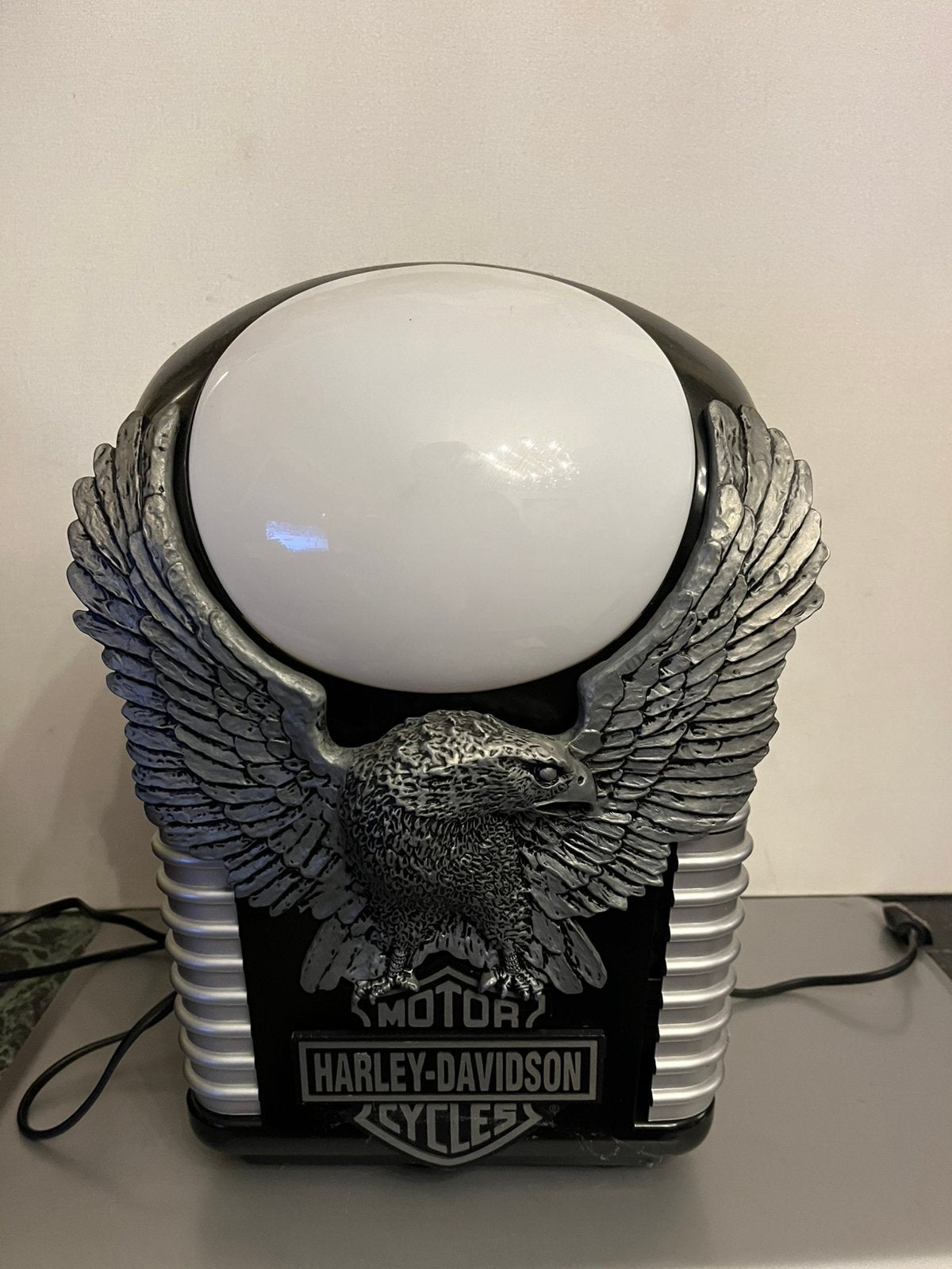 Harley Davidson radio met originele lamp, Audio, Tv en Foto, Radio's, Ophalen of Verzenden