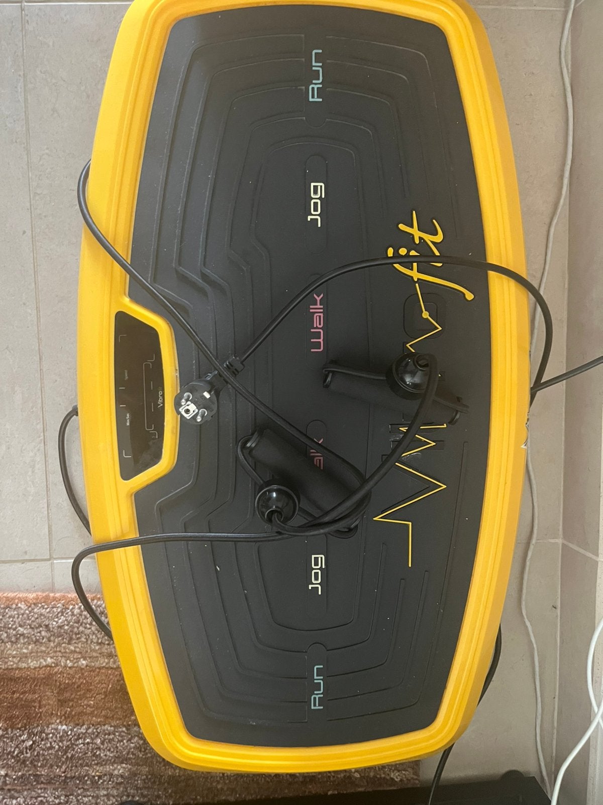 Trilplaat vibro fit, Enlèvement, Comme neuf