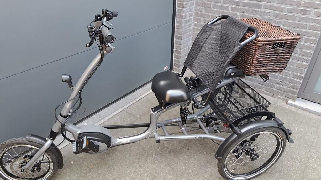 Electrische driewieler in nieuwstaat, Ophalen