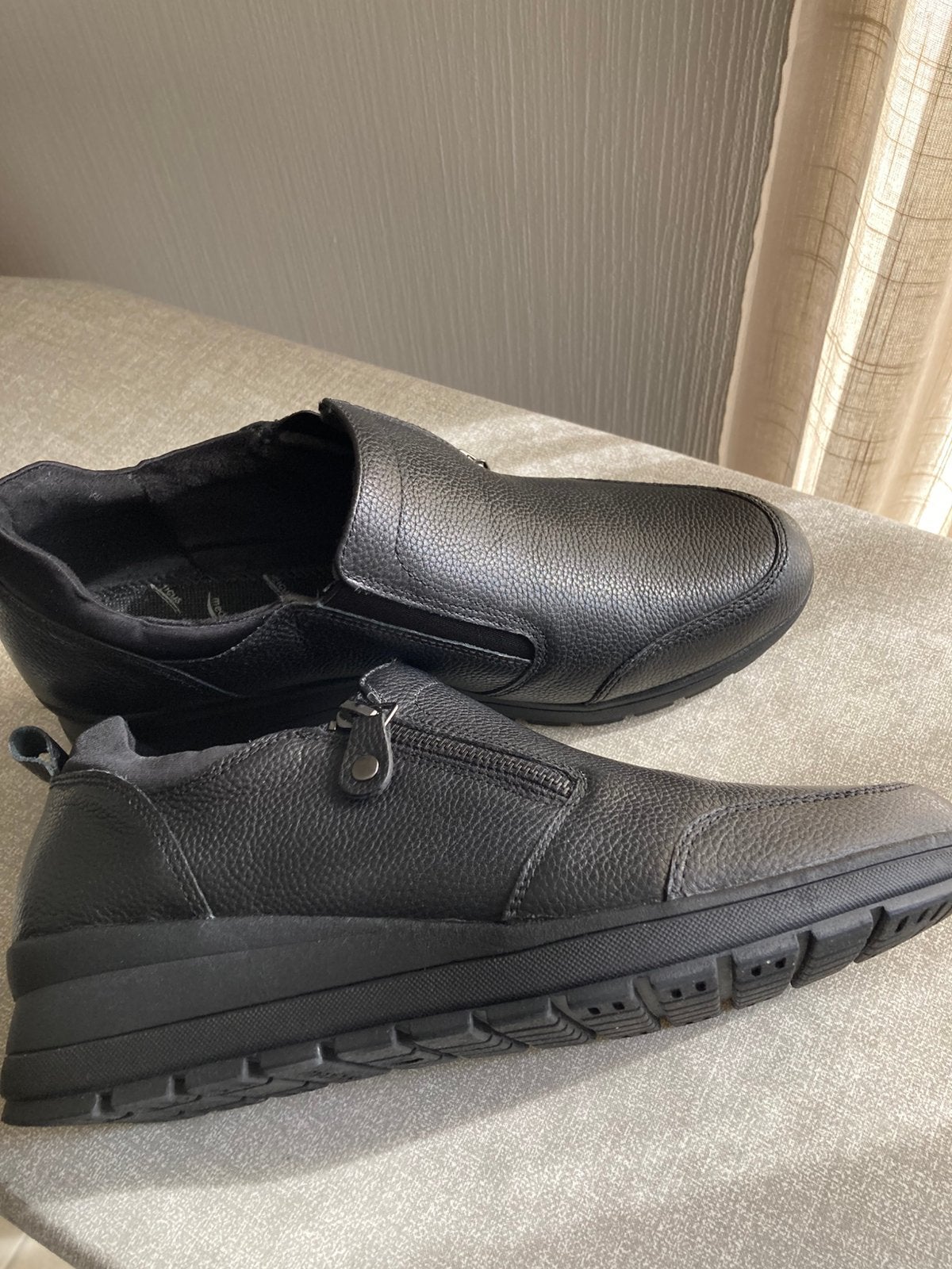 Vanharen medicus schoenen zwart leder, Ophalen, Zo goed als nieuw, Zwart