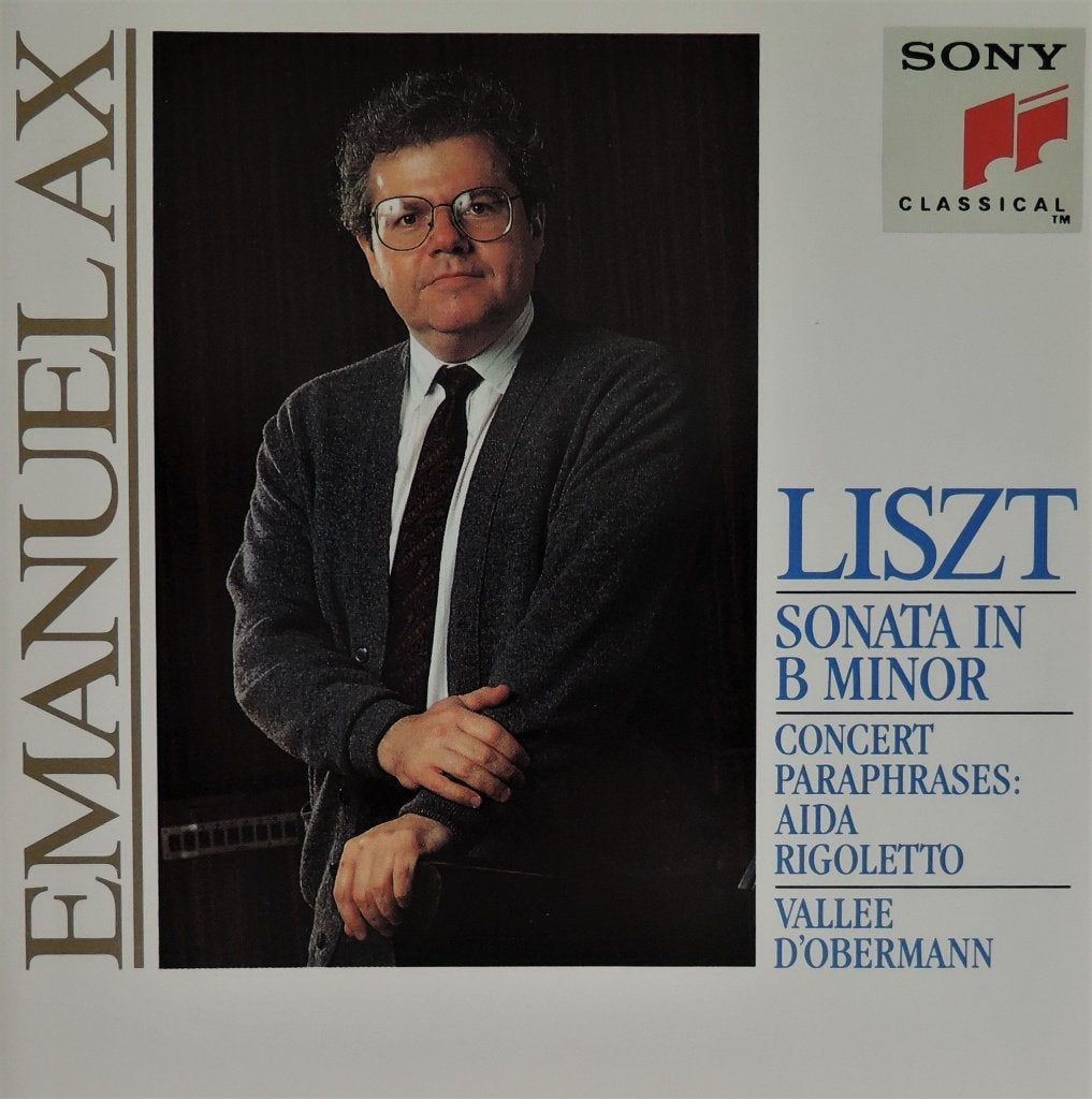 Liszt / Piano Sonata in B minor ea - Emanuel Ax - SONY - DDD, Ophalen of Verzenden, Romantiek, Zo goed als nieuw, Kamermuziek