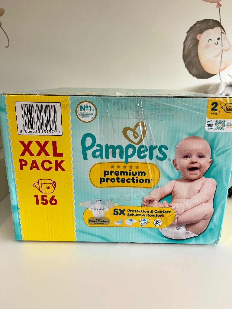 Pampers premium protection maat 2, Enlèvement, Neuf, Autres types, Autres marques