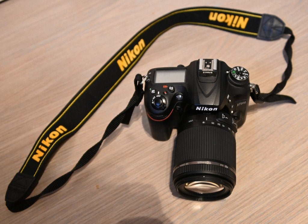 Nikon D7200 + Tamron 18-200mm VC  – Complete set, Audio, Tv en Foto, Fotocamera's Digitaal, Bodydop, NFC, Spiegelreflex, Ophalen of Verzenden