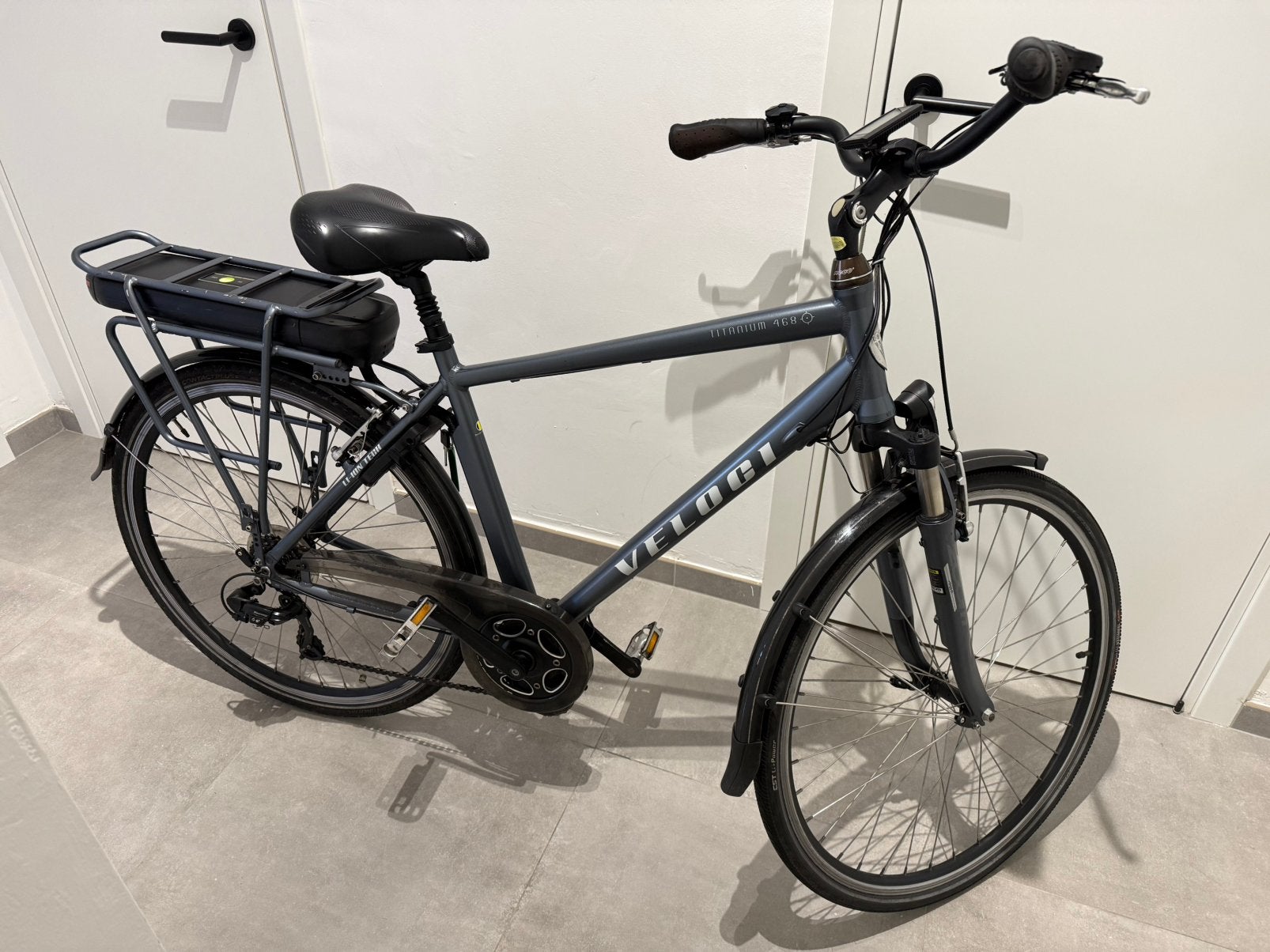 Veloci elektrische herenfiets, Ophalen, Gebruikt