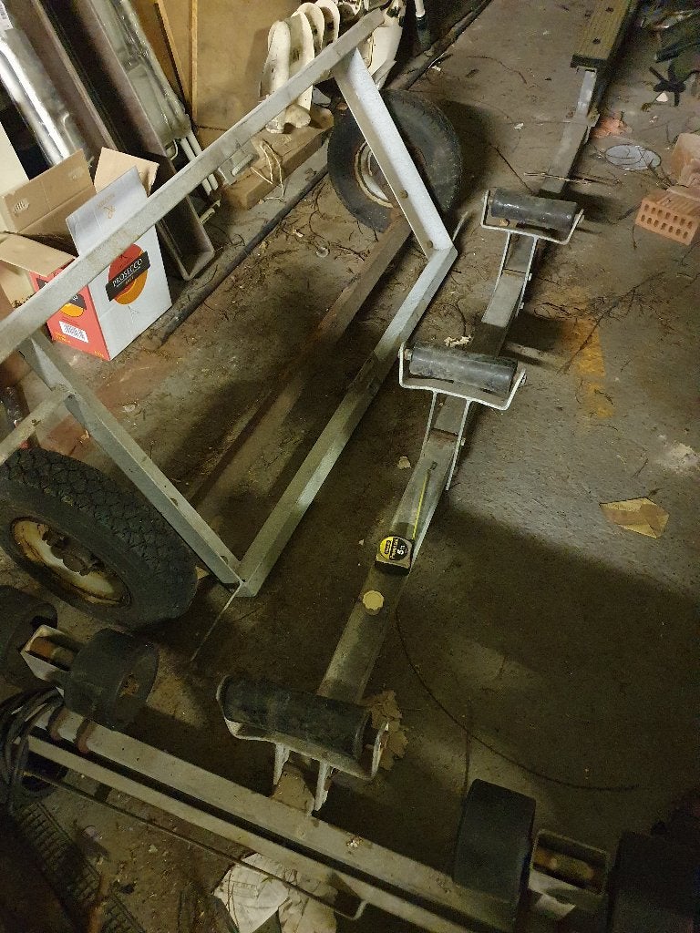 Boottrailer, Watersport en Boten, Ophalen, Minder dan 1500 kg, Gebruikt, Sloepentrailer