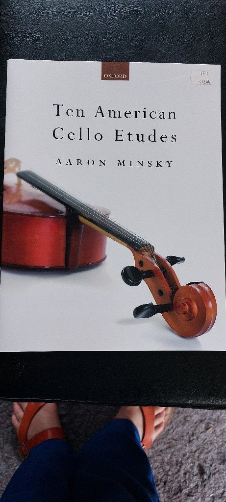 Dix études américaines  pour le violoncelle Aaron Minsky, Neuf, Artiste ou Compositeur, Violoncelle, Classique