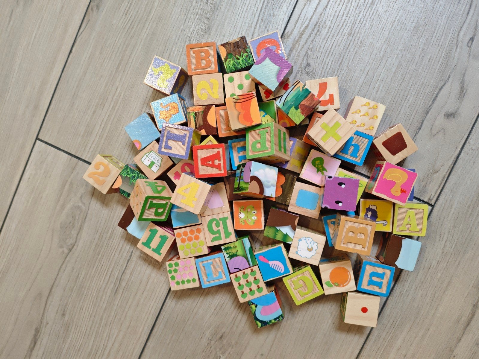 houten blokken, Kinderen en Baby's, Ophalen, Zo goed als nieuw, Overige typen
