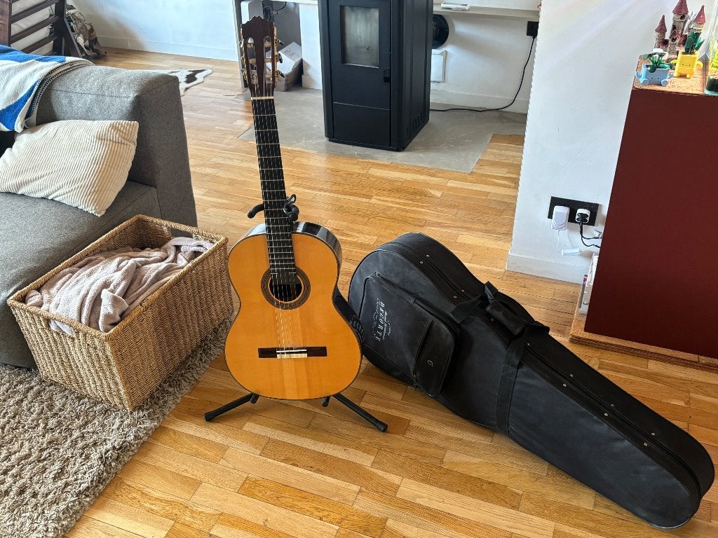 Gitaar set, Ophalen, Gebruikt, Klassieke of Spaanse gitaar, Met koffer
