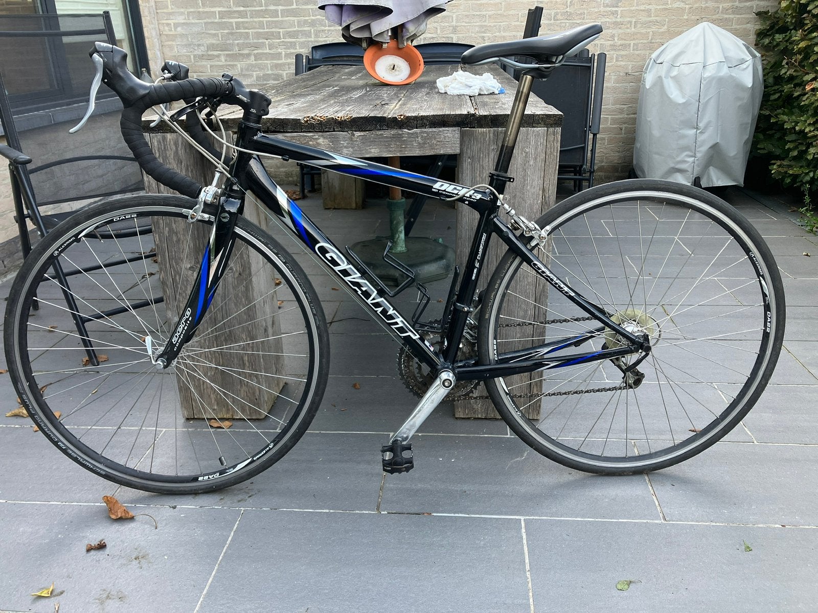 Giant koersfiets, Fietsen en Brommers, Ophalen, 28 inch, Gebruikt, Velgrem