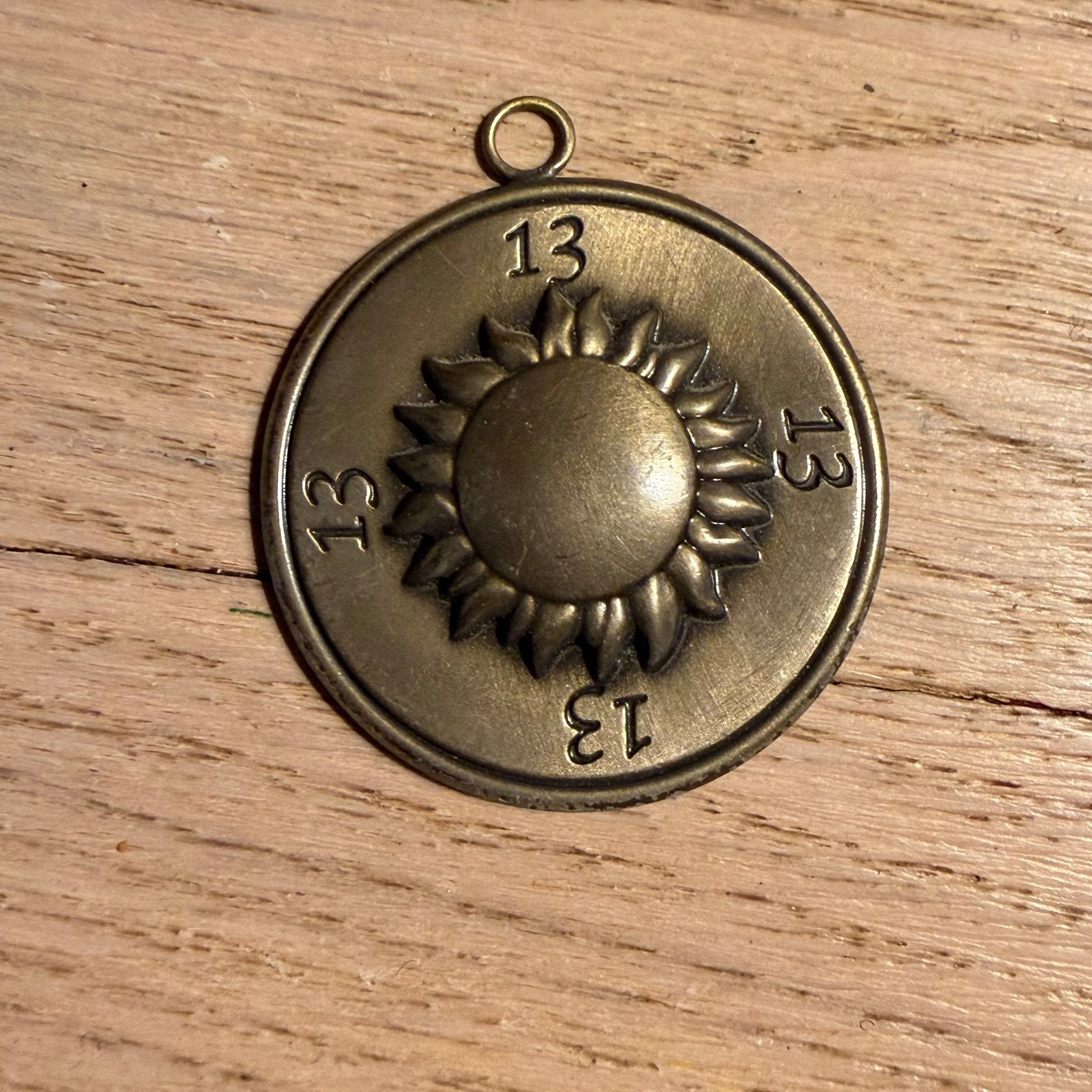 Vintage Zodiac - Zon, Maan, Planeten & Sterrenbeeld, Handtassen en Accessoires, Ophalen of Verzenden, Gebruikt