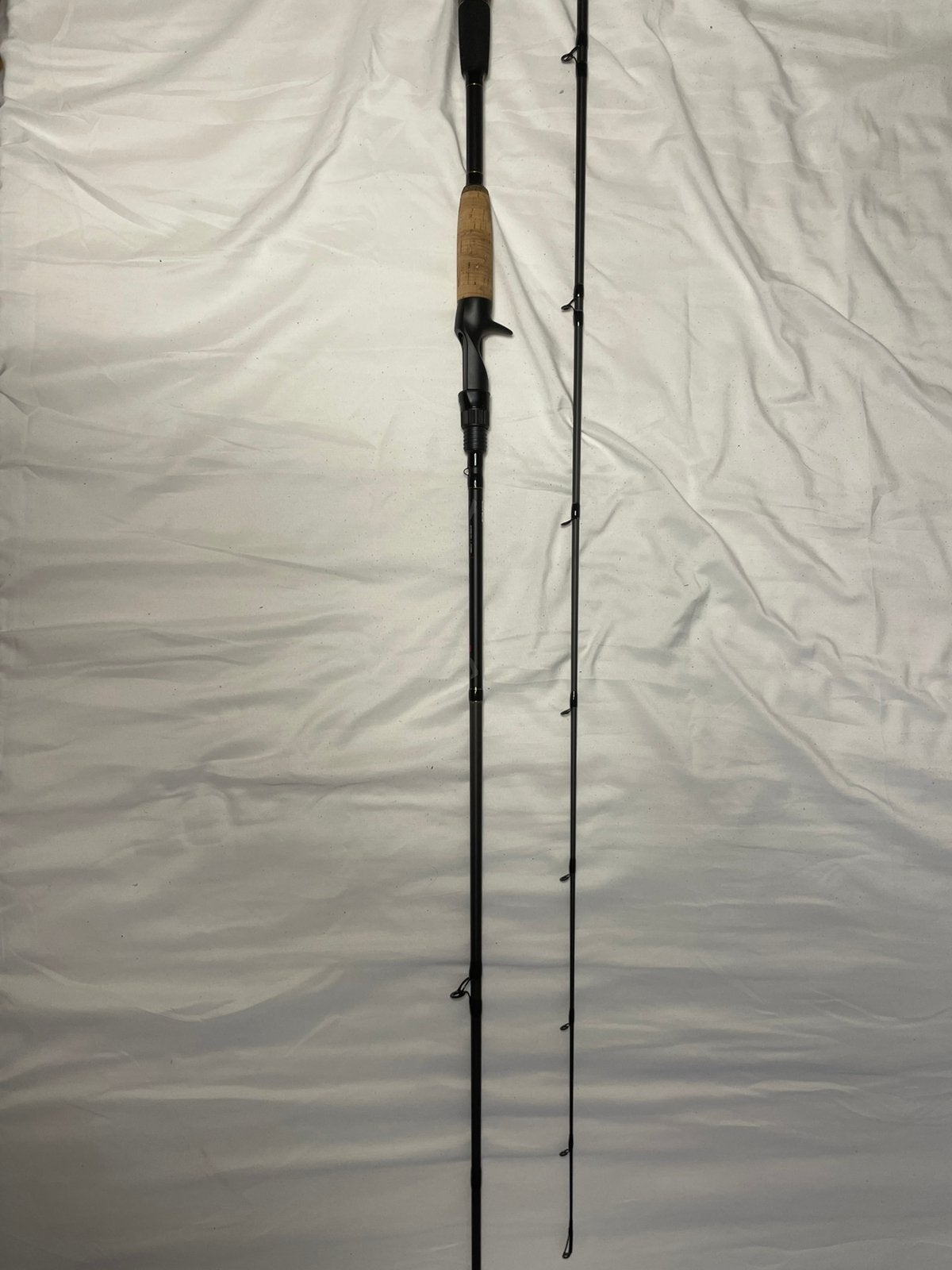 Ultimate heavy cast & jerk baitcaster hengel, Watersport en Boten, Hengelsport | Roofvissen, Ophalen, Zo goed als nieuw, Werphengel