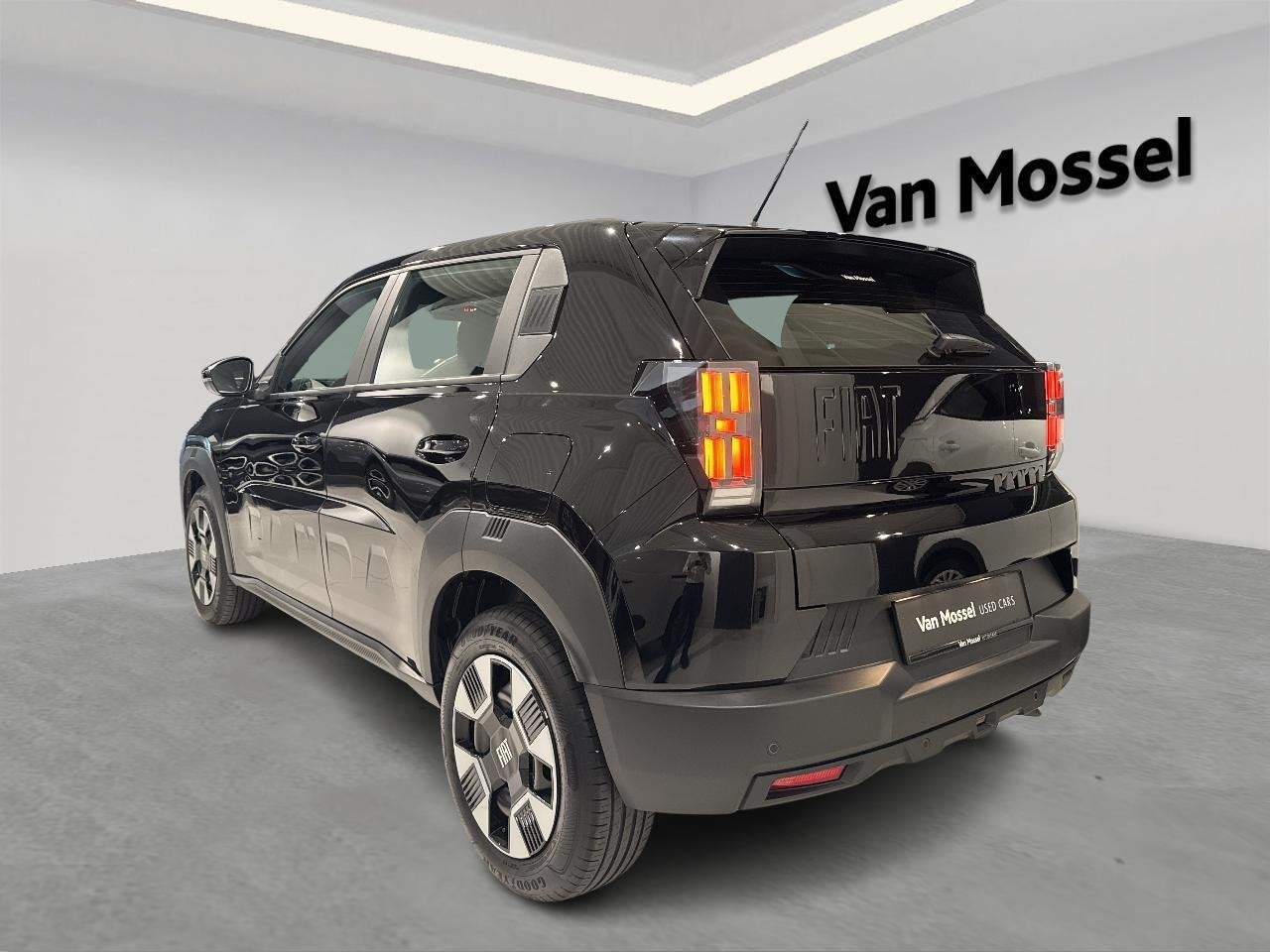 Fiat Grande Panda 1.2 Hybrid 100 DCT Icon, Auto's, Stof, 600 kg, Zwart, 115 g/km