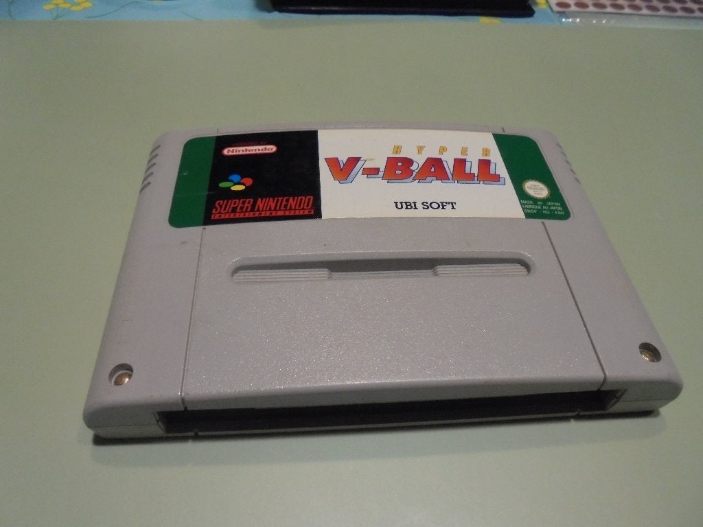 Super Nintendo Hyper V-Ball (orig), Games en Spelcomputers, Games | Nintendo Super NES, Ophalen of Verzenden, Gebruikt, Sport