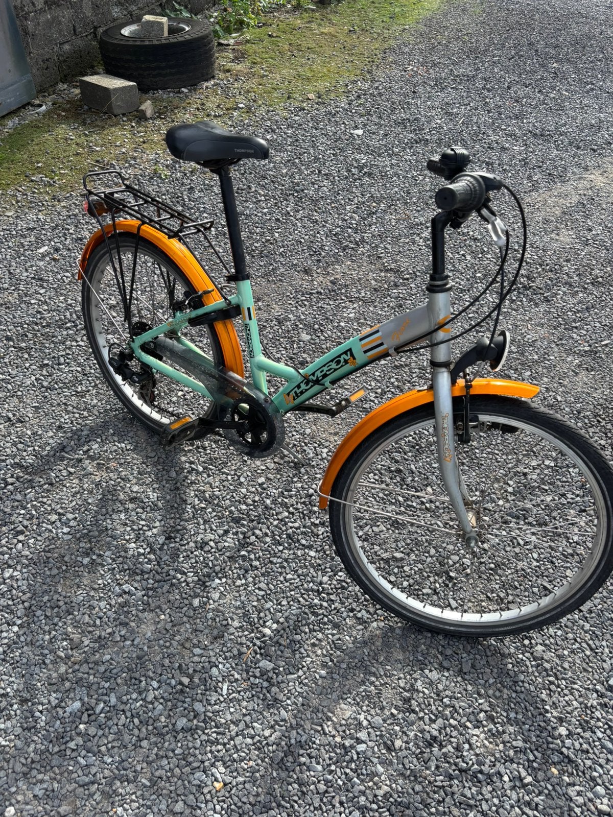 Meisjes fiets Thompson 24 inch, Vélos & Vélomoteurs, Enlèvement, Utilisé, 24 pouces, Vitesses