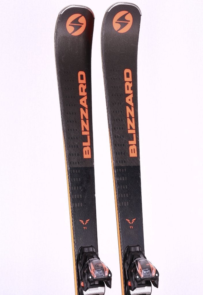 160 cm ski's BLIZZARD FIREBIRD TI 2024, black/orange, Sport en Fitness, Overige merken, 140 tot 160 cm, Gebruikt, Verzenden