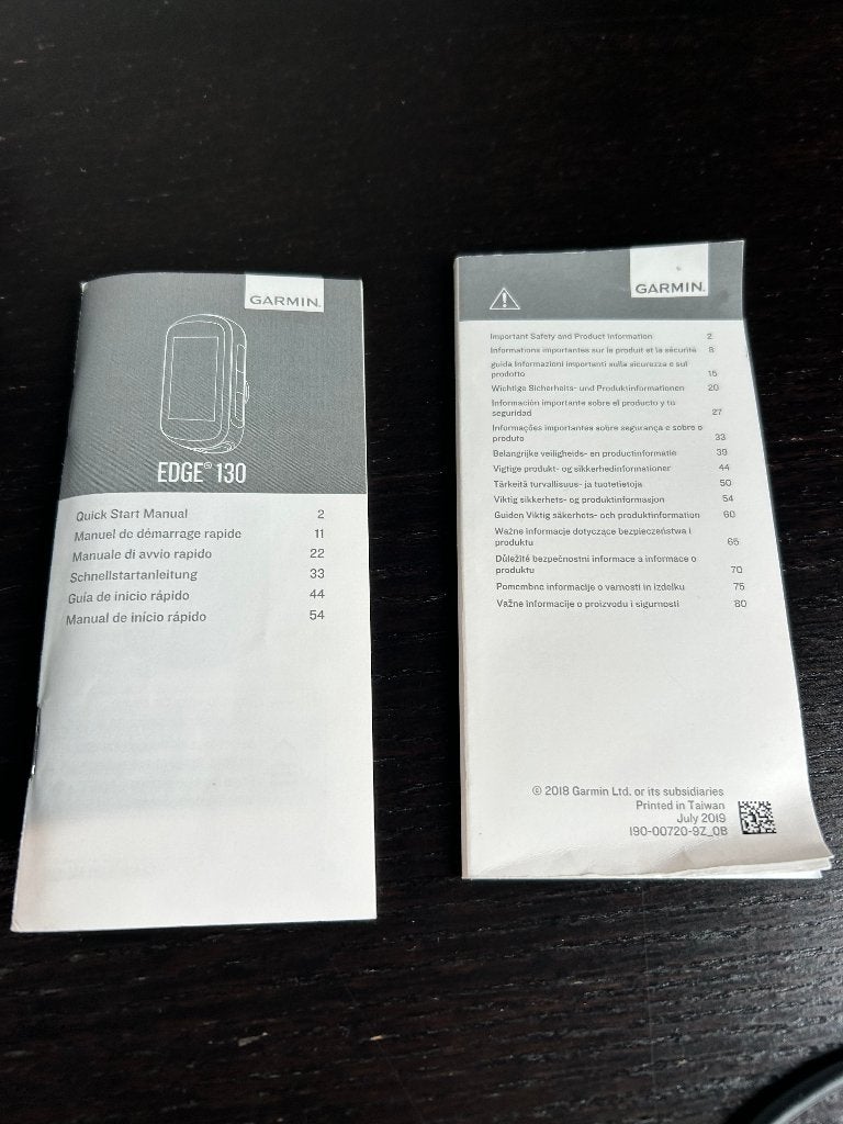 Garmin Edge 130, Fietsen en Brommers, Ophalen of Verzenden, Cadanssensor, Gebruikt