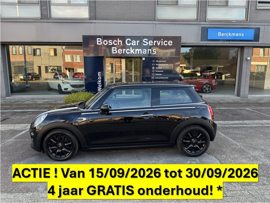 MINI One 1.5 Benzine + Aut. airco + AUTOMAAT! (automatique), Autos, 75 kW, Achat, Euro 6, Carnet d'entretien