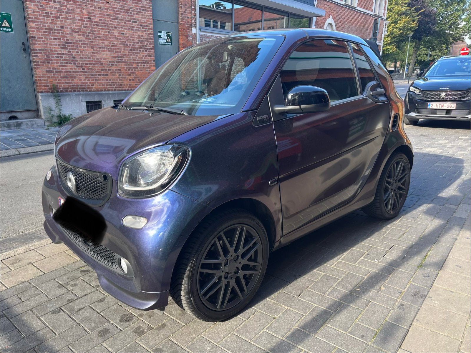 Smart brabus style cabriolet d’origine !, Auto's, Automaat, Achterwielaandrijving, Overige kleuren, Cabriolet