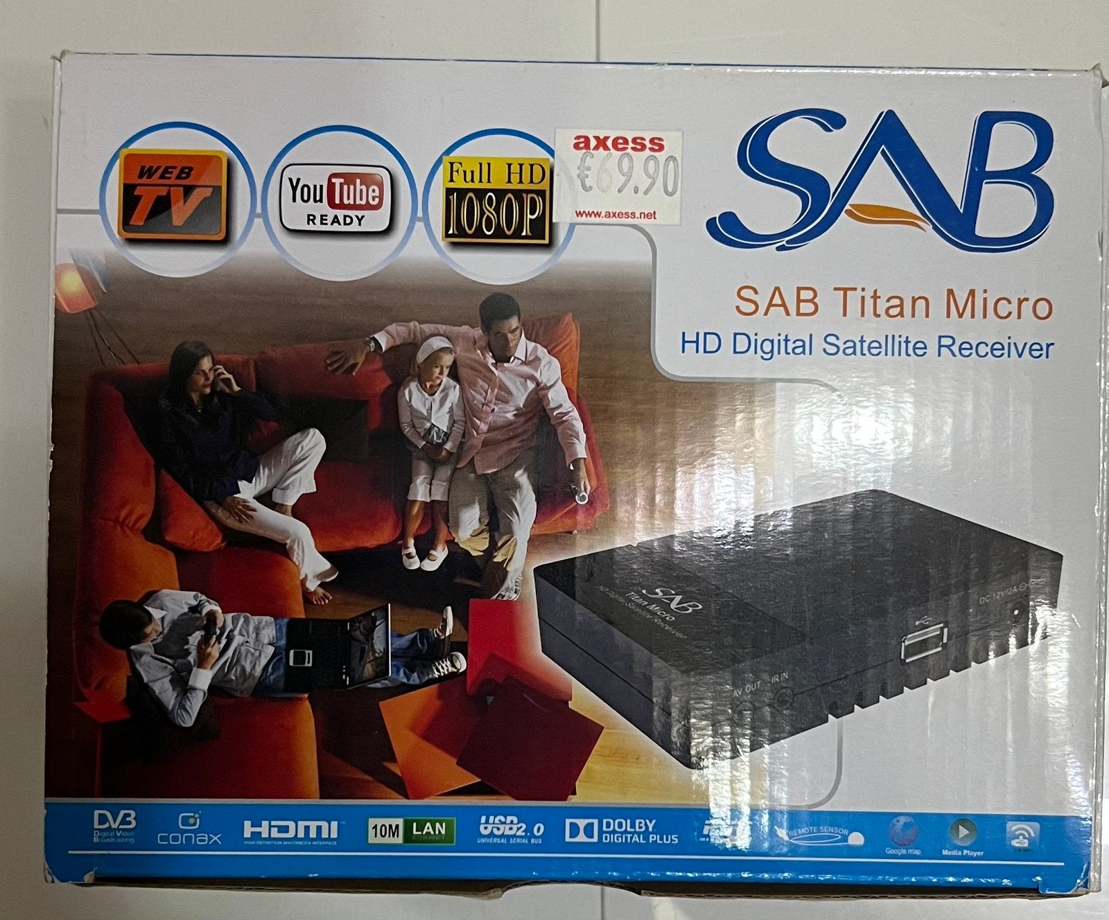 SAB satelliet decoder, Enlèvement, Comme neuf