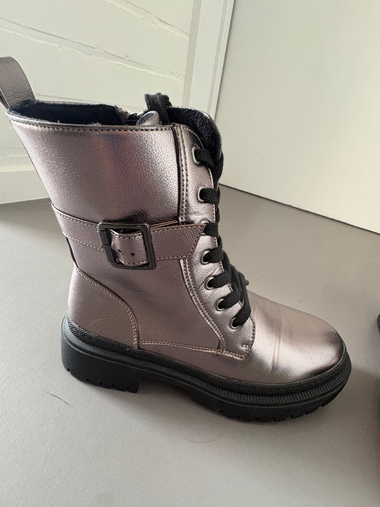 Bristol zilveren boots, Ophalen, Overige kleuren, Lage of Enkellaarzen, Zo goed als nieuw