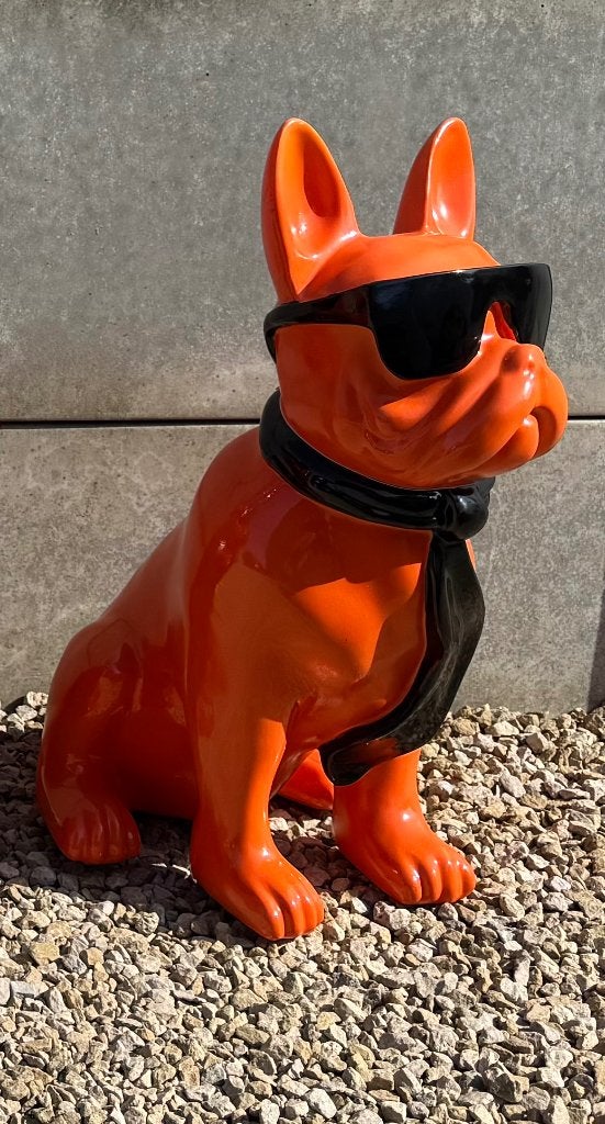 Beeld Franse Bulldog H 60cm, Ophalen, Nieuw, Dier