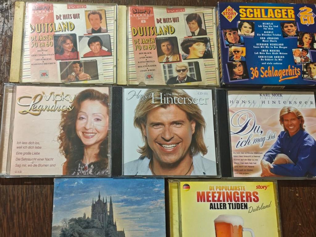 Lot van 9 Duitse schlager cd's (o.a. Hansi hinterseer,...), Ophalen of Verzenden, Zo goed als nieuw, Boxset