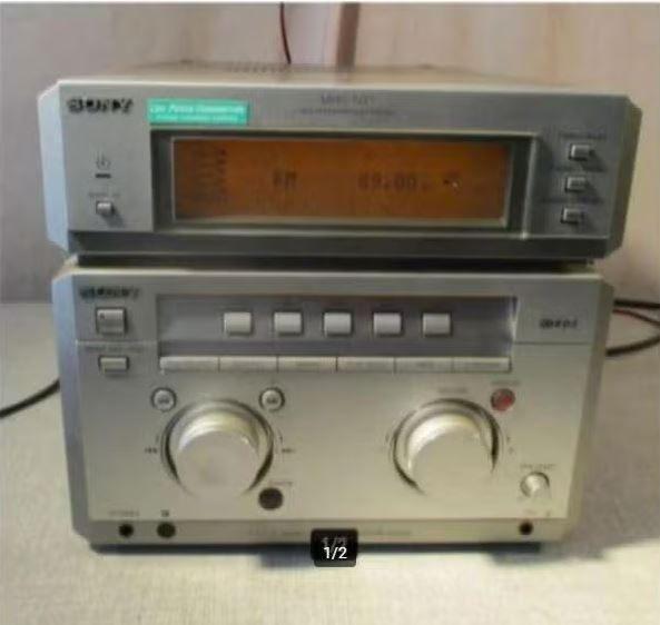 Prima Retro Versterker-Receiver van Sony - type MHC-NX1, Ophalen of Verzenden, Audio en Video