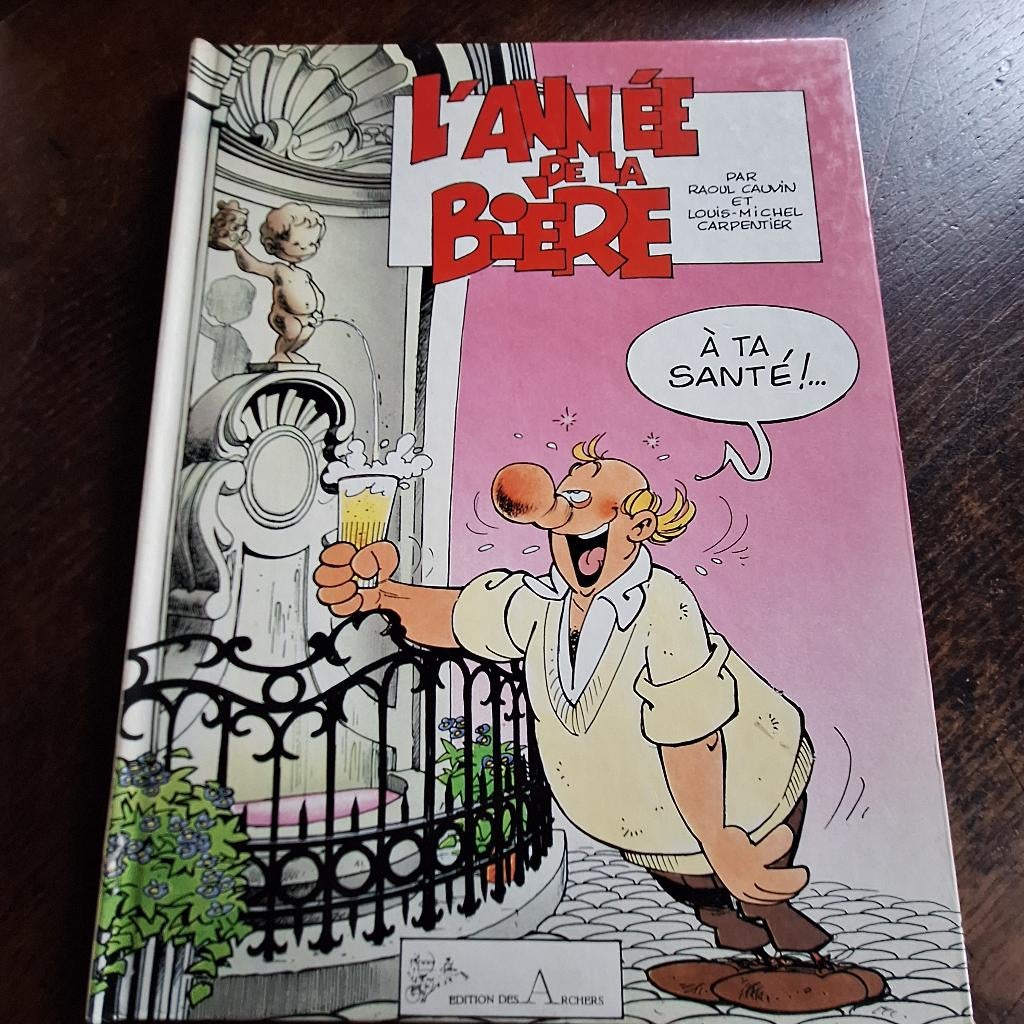 l'année de la bière  carpentier cauvin, Livres, BD, Carpentier - Cauvin, Une BD, Utilisé, Envoi