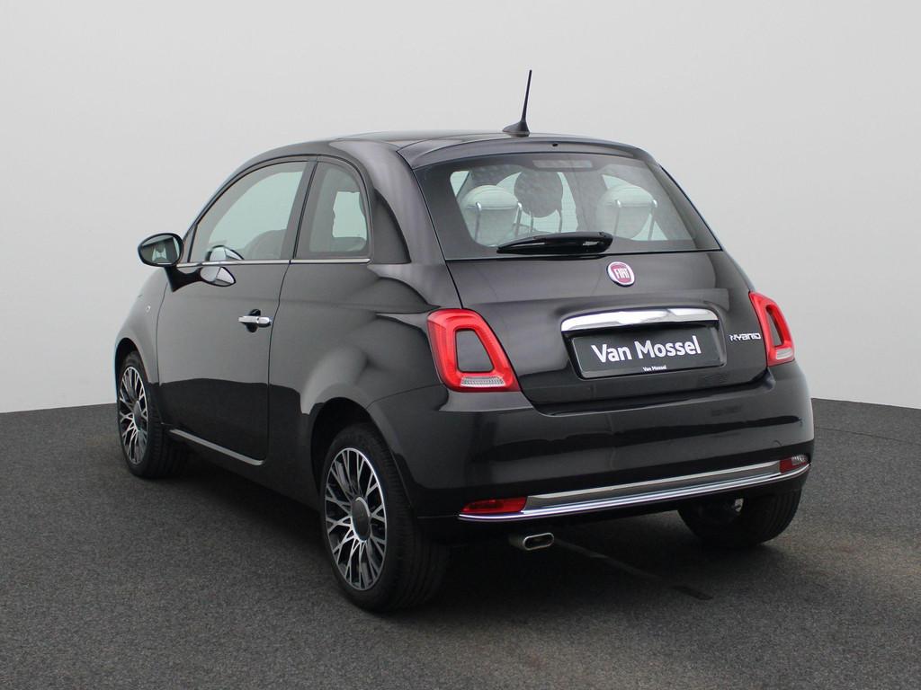 Fiat 500 1.0 Hybrid 70 Club Edizione, Auto's, Voorwielaandrijving, 4 zetels, Zwart, Bedrijf