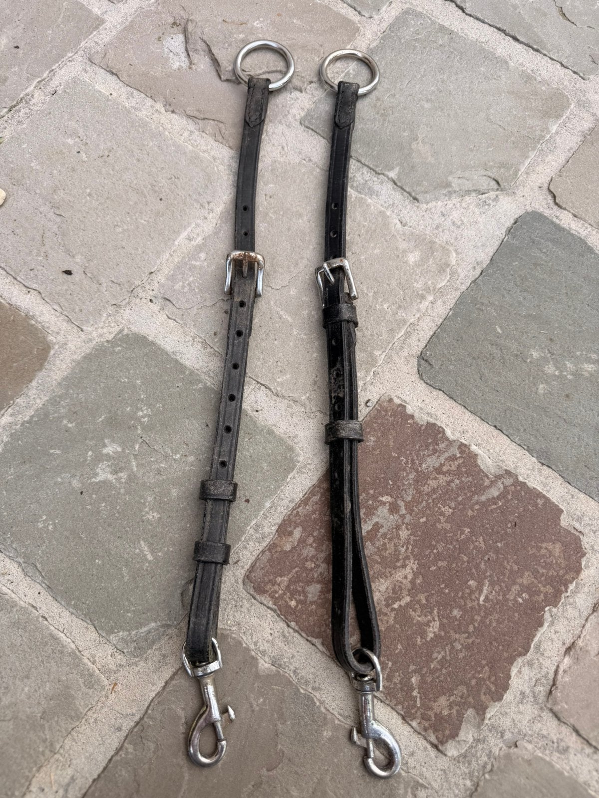 Tussenstukken voor teugels op borstriem, Animaux & Accessoires, Chevaux & Poneys | Brides & Harnachement, Enlèvement, Comme neuf