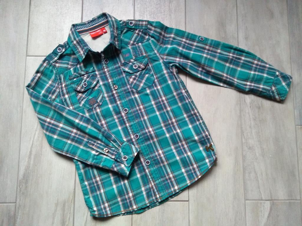 ★ M128 - Hemd ketnet JBC, Kinderen en Baby's, Kinderkleding | Maat 128, Gebruikt, Overhemd of Blouse, Ophalen of Verzenden, JBC.