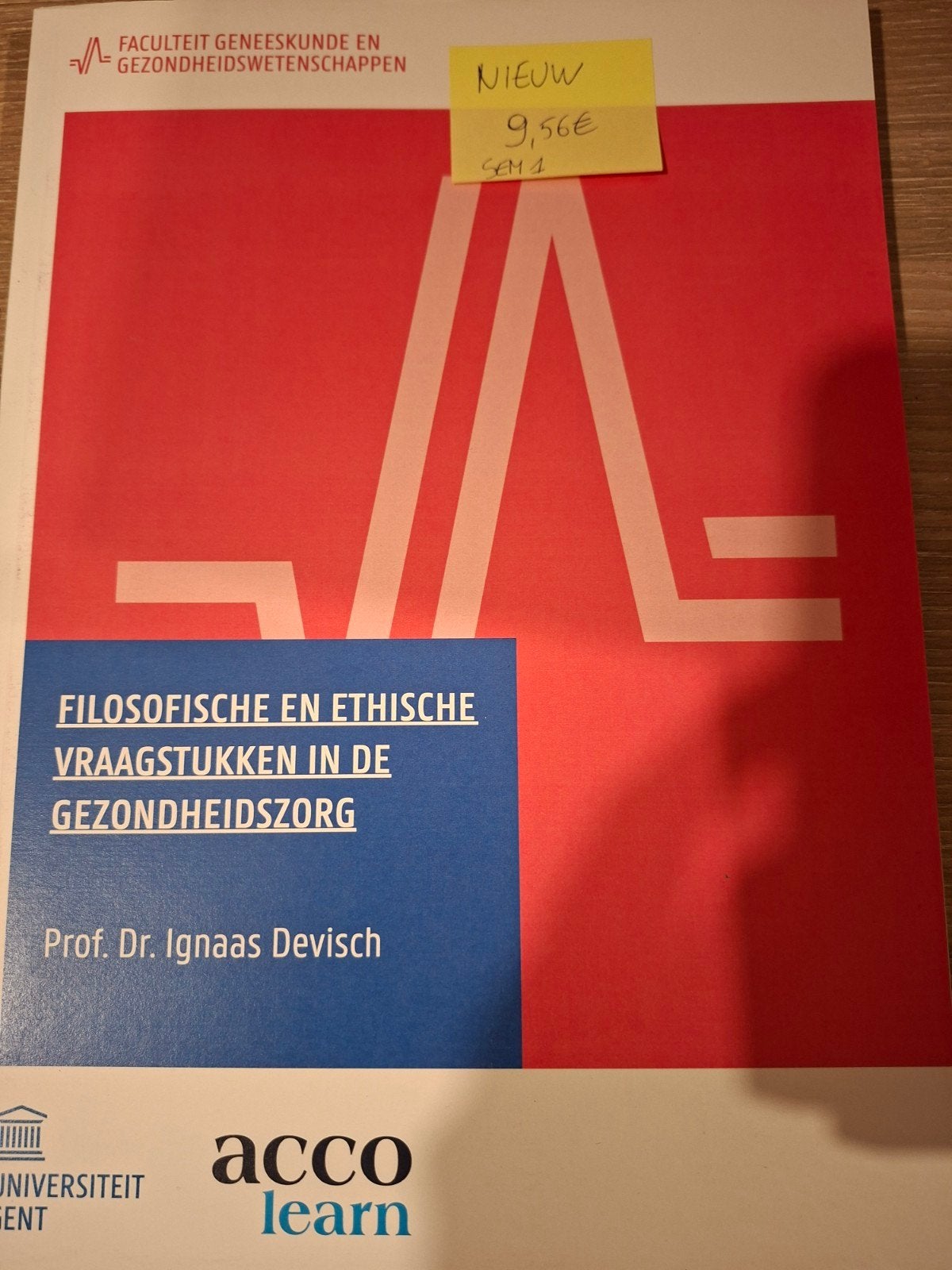 boeken opleiding kinesitherapie 1ste semester UGent, Ophalen, Overige niveaus, Overige vakken