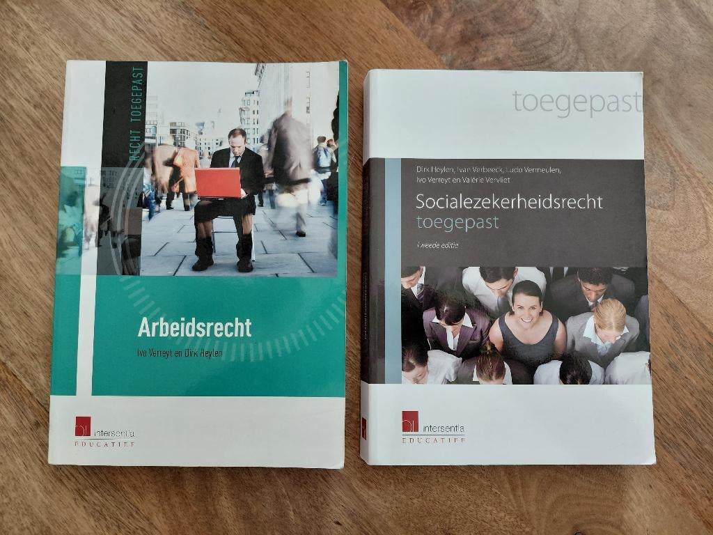 Boeken Arbeidsrecht en Sociale zekerheidsrecht, Dirk Heylen, Enlèvement ou Envoi, Comme neuf, Ivo Verreyt; Dirk Heylen