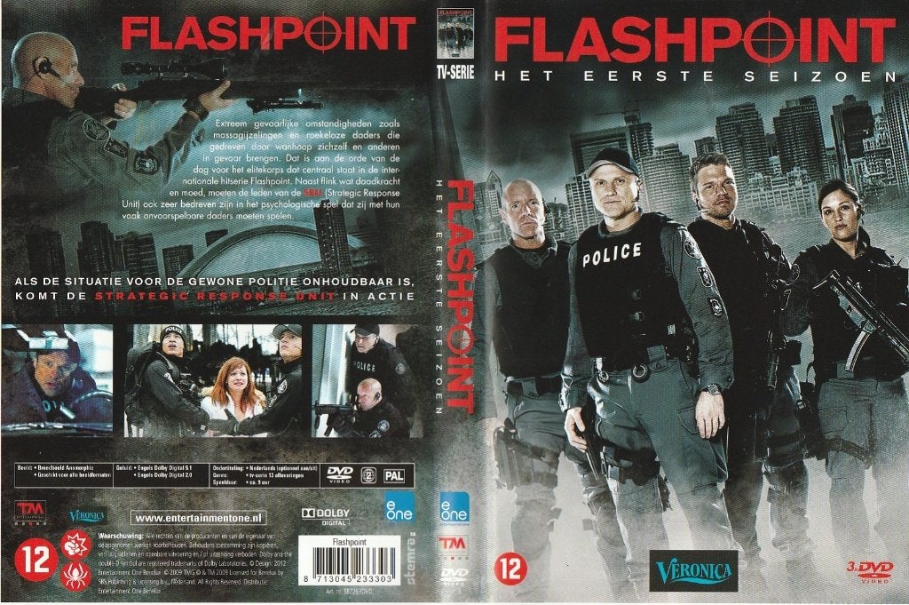 Flashpoint Seizoen 1, Engels, Nederlands, Actiethriller, Ophalen of Verzenden