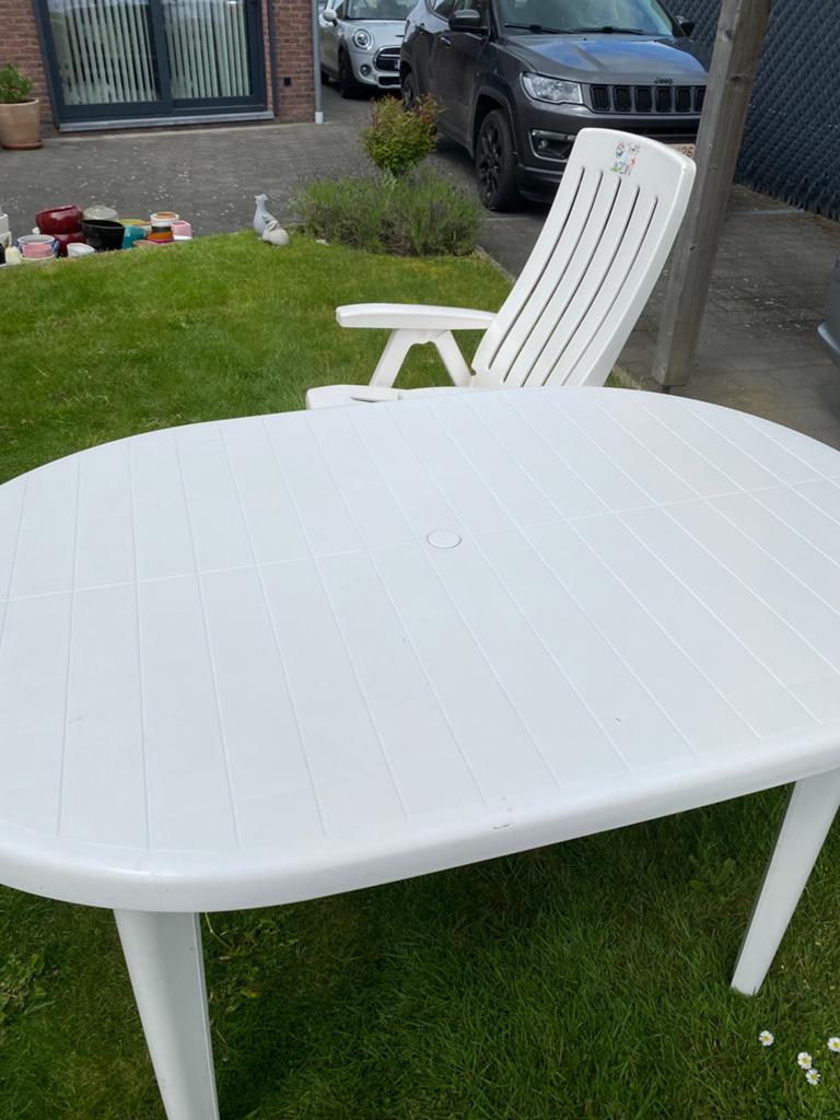 Set de jardin Hartman, table et 6 chaises, Jardin & Terrasse, Enlèvement, Comme neuf
