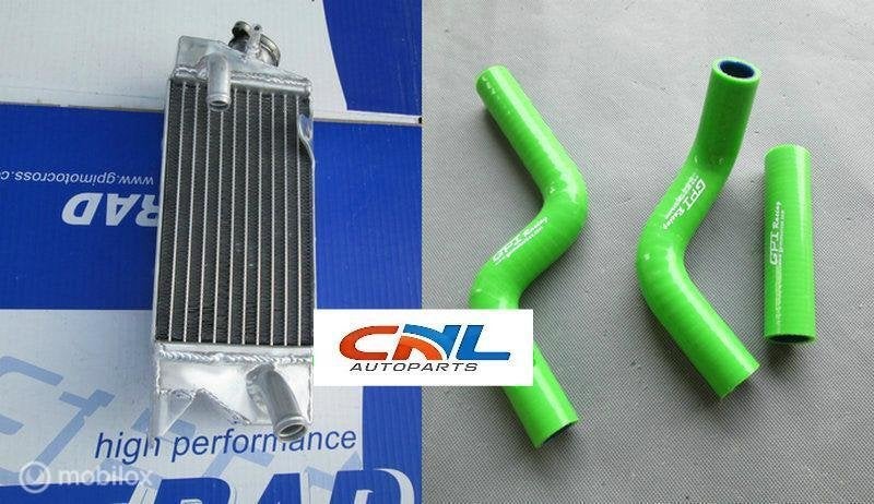 Radiateur + slangen kawasaki kx80 kx85 kx100 1998-2011 99 00, Motoren, Nieuw, Ophalen of Verzenden