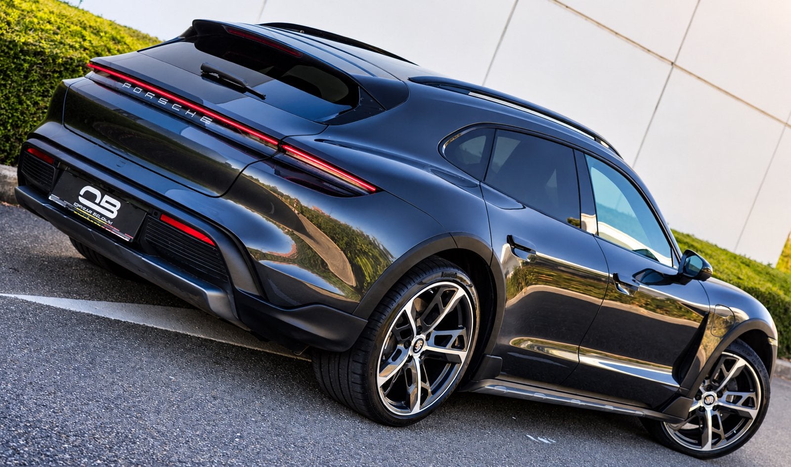 *** Porsche Taycan 4 Cross Turismo - Full op - Garantie ***, Argent ou Gris, Achat, Entreprise, Garantie prolongée