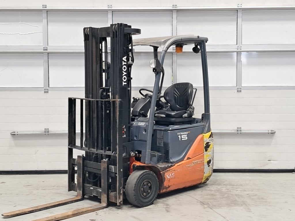 TOYOTA 8FBE15T, 1000 tot 2000 kg, Elektrisch, Heftruck, TOYOTA