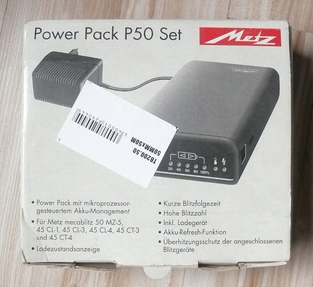 Power Pack Metz P50, Enlèvement ou Envoi, Ne fonctionne pas, Metz
