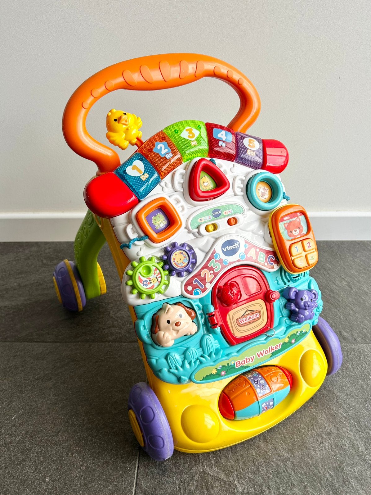 Vtech 2-in-1 Baby Walker, Kinderen en Baby's, Speelgoed | Vtech, Ophalen of Verzenden, Zo goed als nieuw