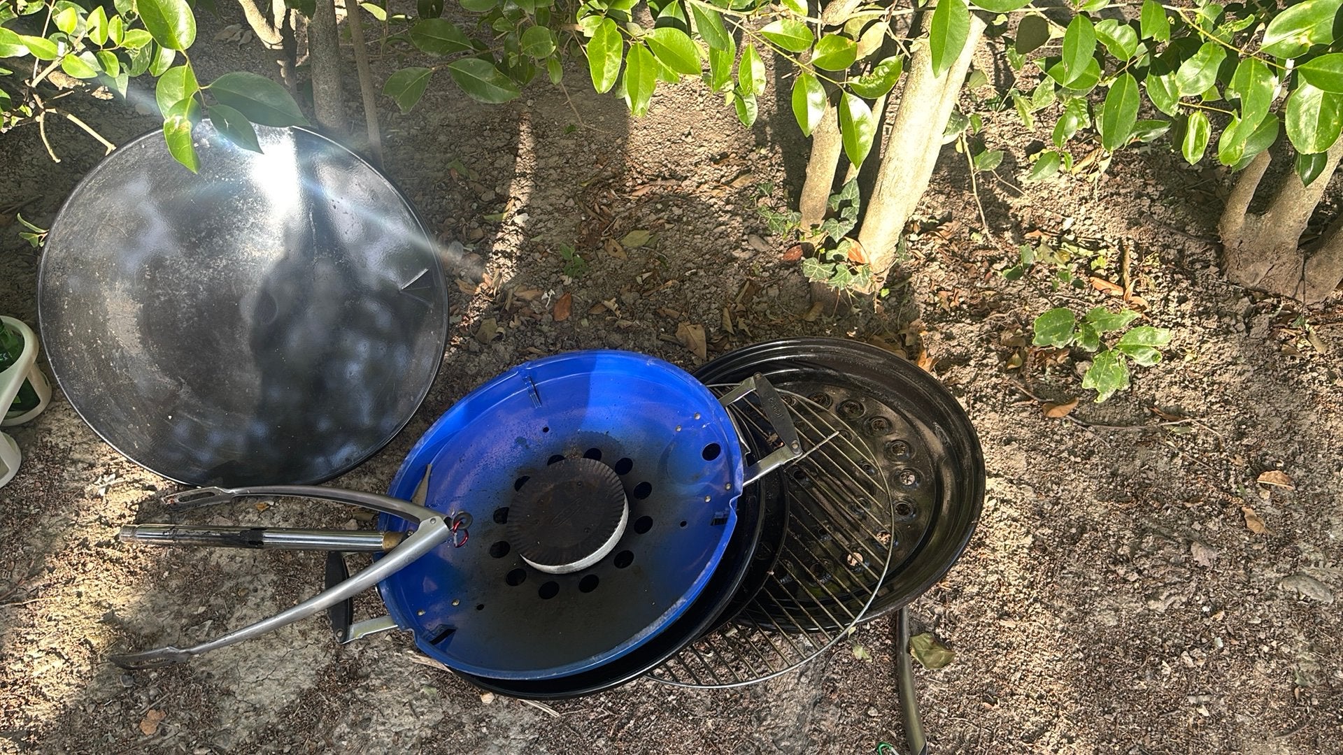 Gas bbq cadac, Ophalen, Gebruikt