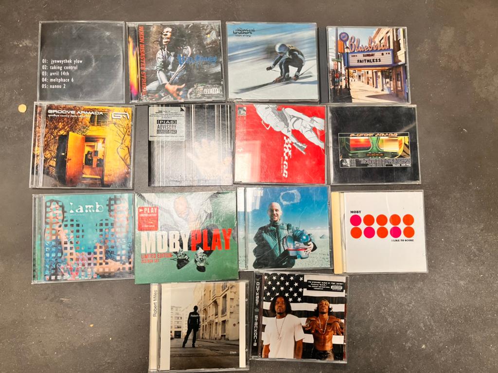 Cd’s jaren 90 - elektronisch en hiphop, Enlèvement ou Envoi, Comme neuf