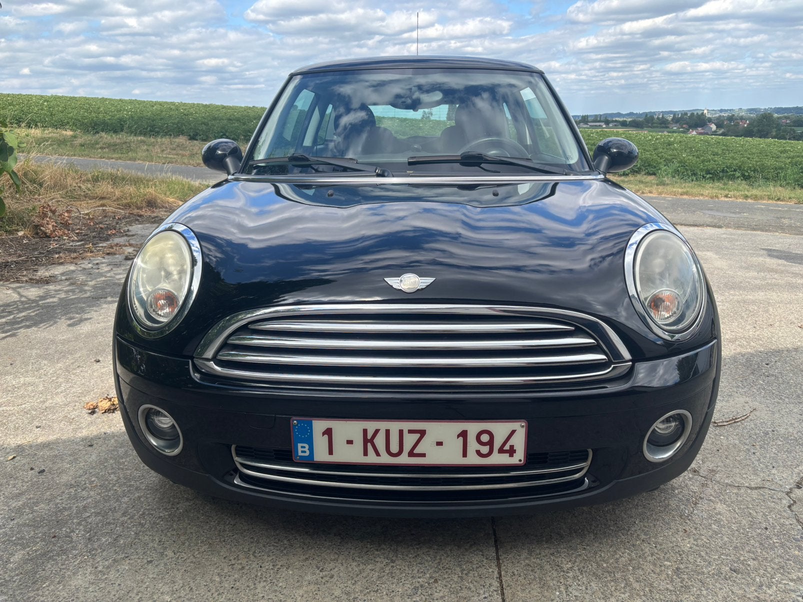 Mini cooper 1.6 benzine euro5 2010 89000km, Autos, Mini, Euro 5, Achat, Boîte manuelle, Noir