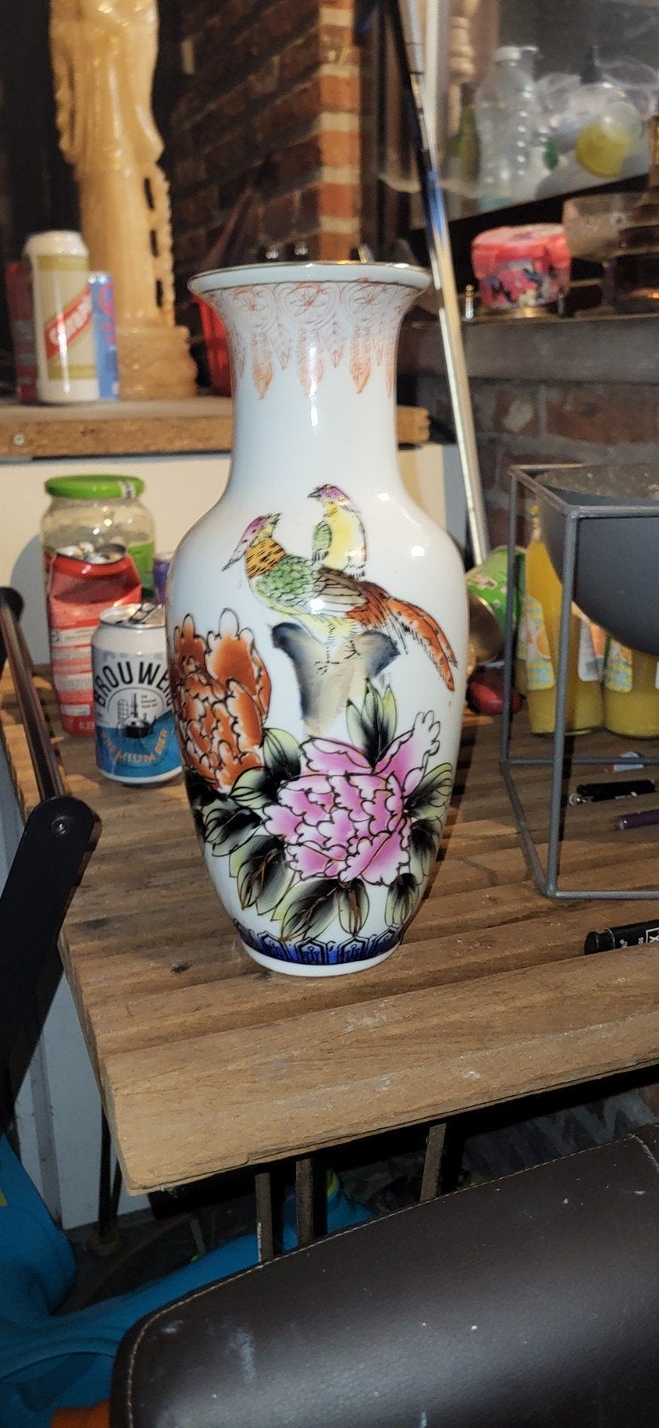 Chinese vaas, Antiek en Kunst, Antiek | Vazen, Ophalen of Verzenden