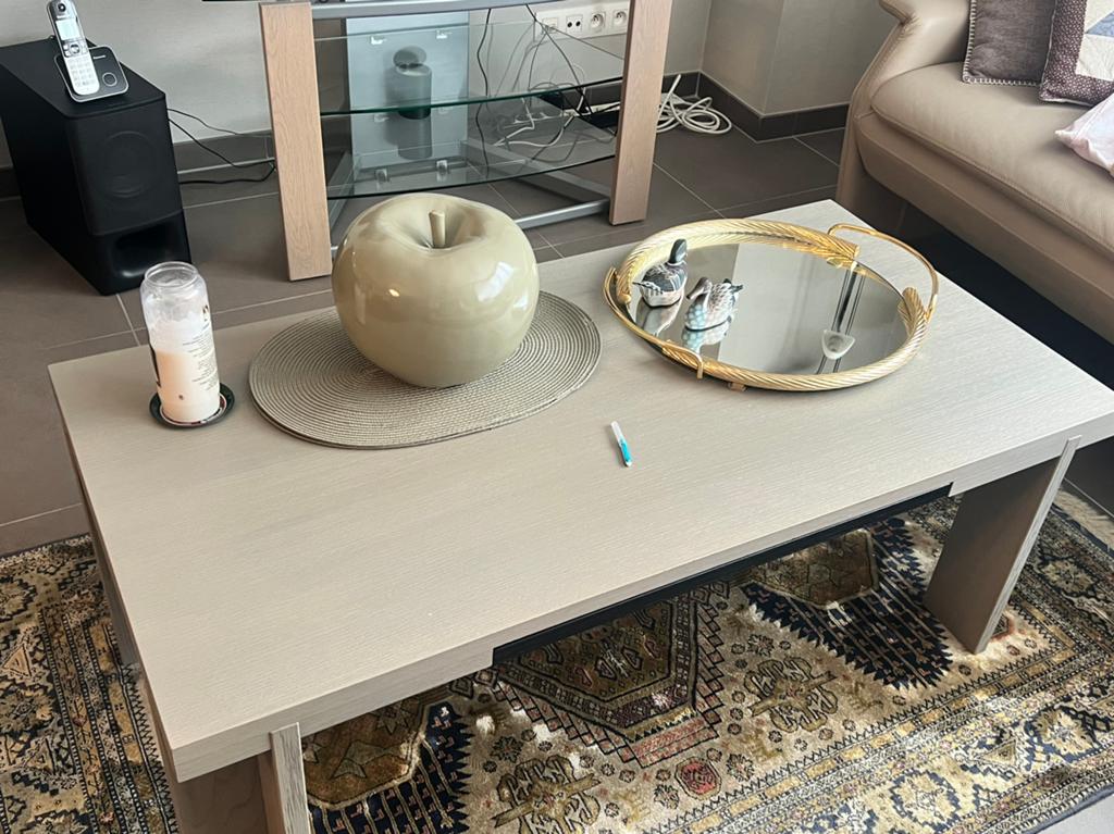 Salontafel, Enlèvement, Comme neuf